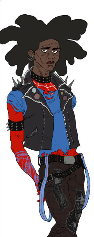 Spider-Punk Sketch